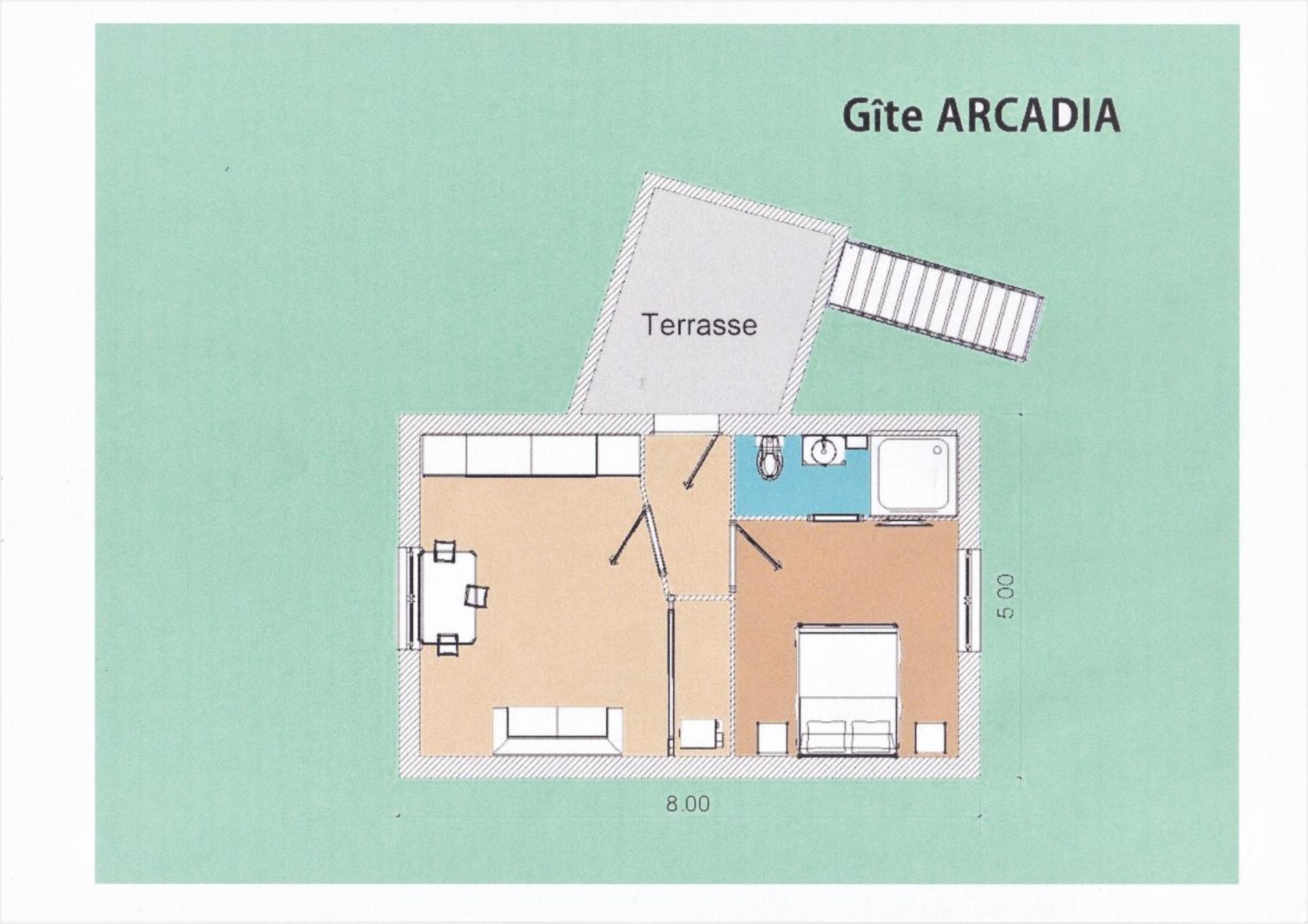 Gite Arcadia Saint-Ambroix Exterior photo